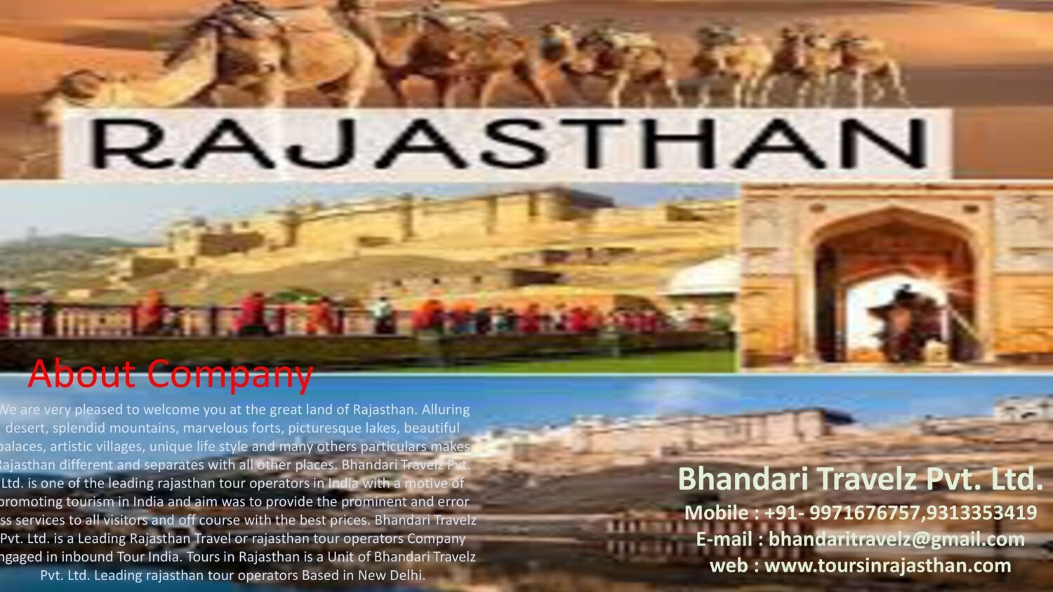 ✈️✨Discover Royal India with Unforgettable Rajasthan Holidays✨✈️