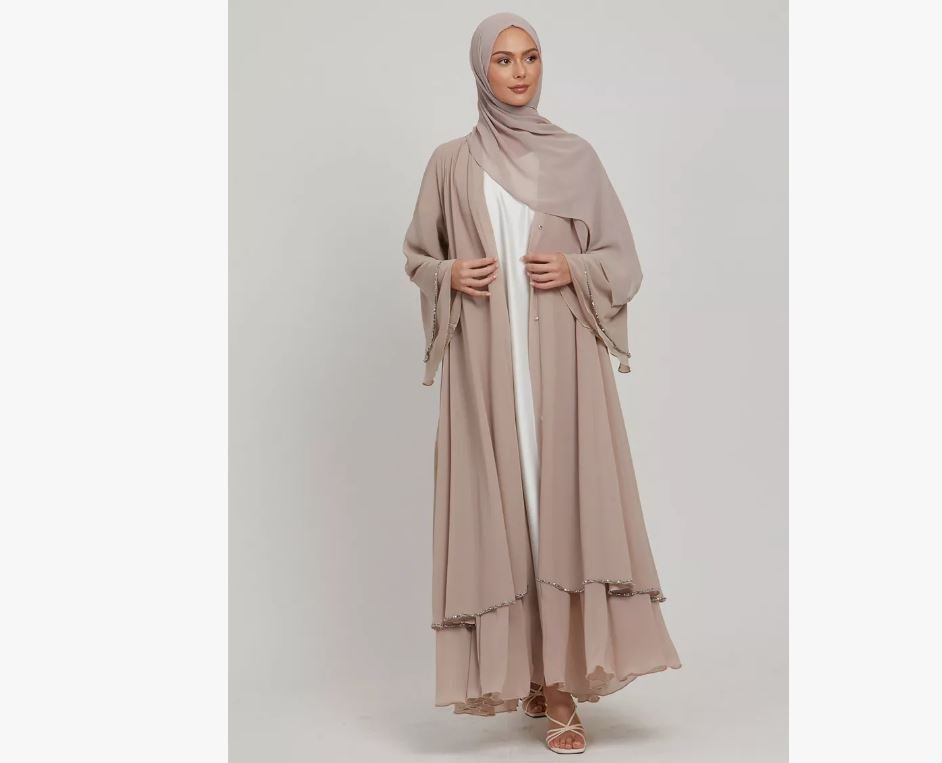 Open Abaya: A Blend Of Elegance And Comfort