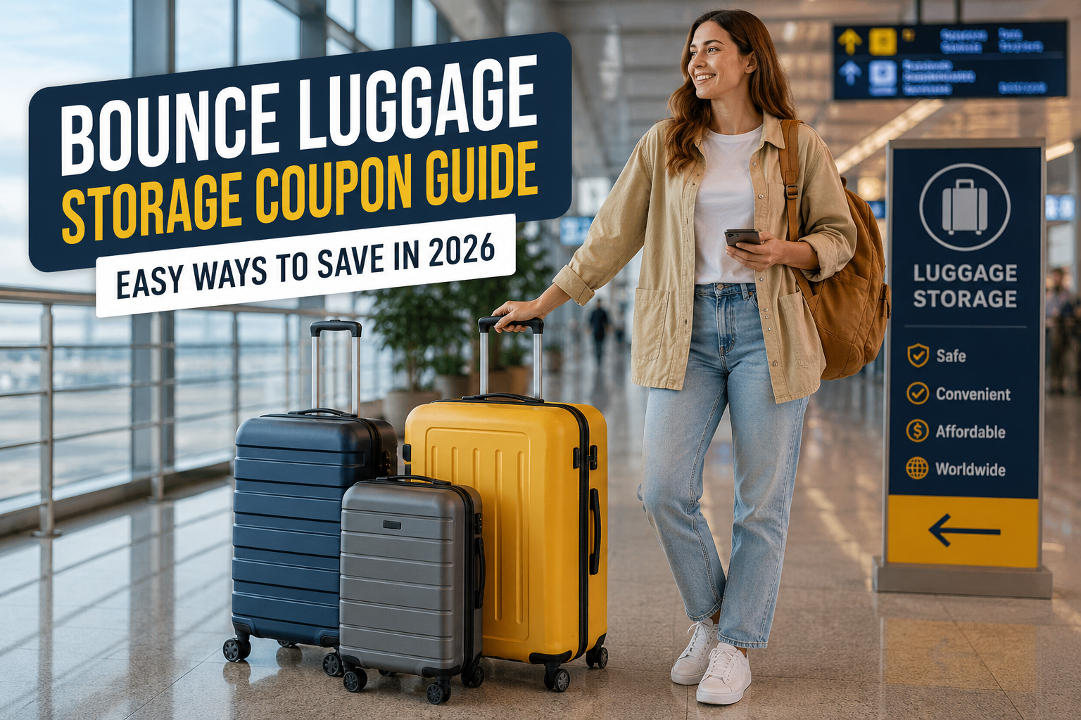 Bounce Luggage Storage Coupon Guide: Easy Ways to Save in 2026
