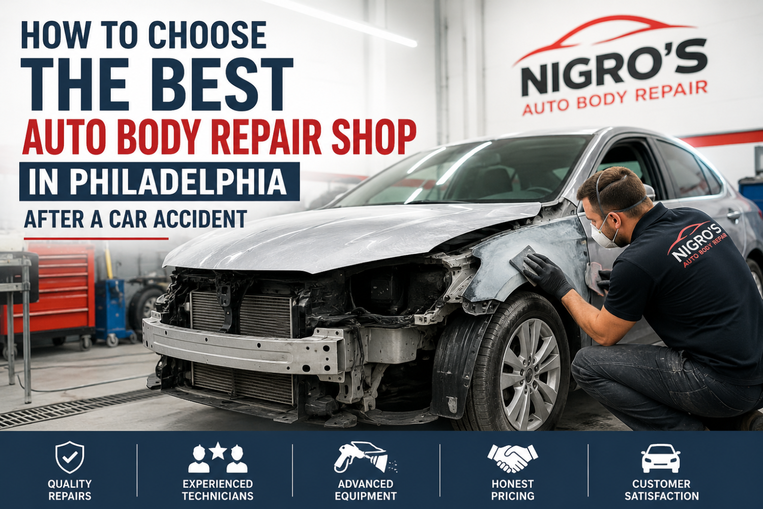 How to Choose the Best Auto Body Repair Shop in Philadelphia After a Car Accident