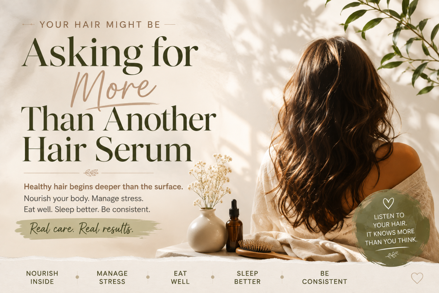 Your Hair Might Be Asking for More Than Another Hair Serum