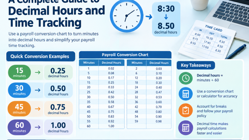 A Complete Guide to Decimal Hours and Time Tracking