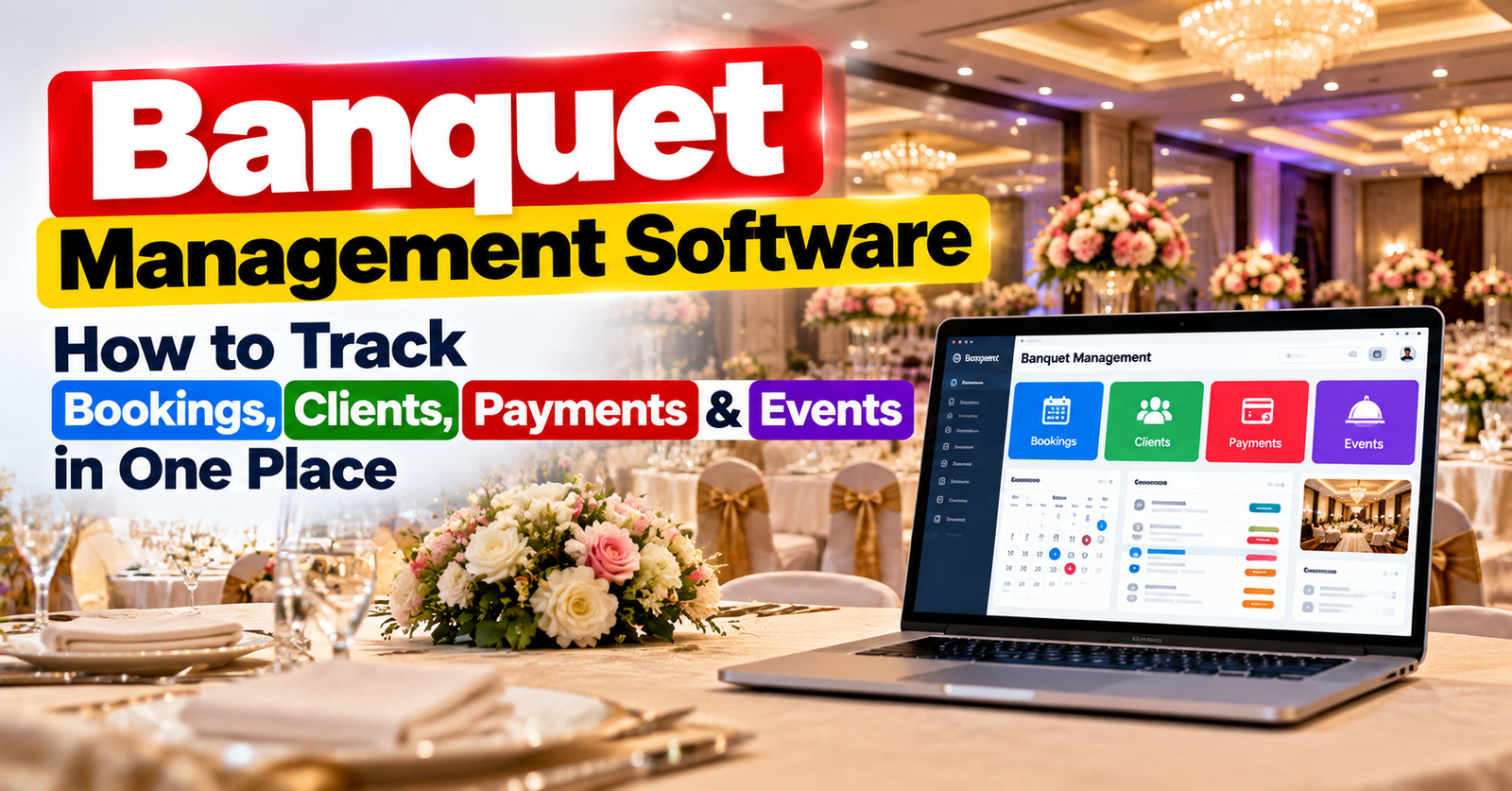 Banquet Management Software: How to Track Bookings, Clients, Payments & Events in One Place