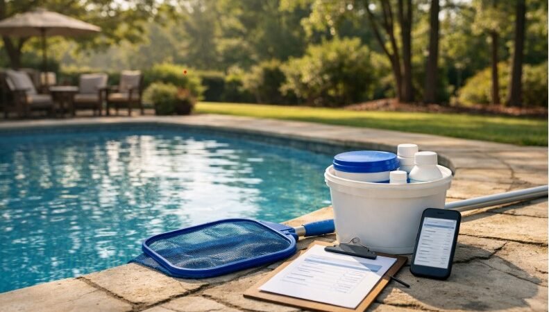 Bluewater Pool Care LLC: Green Pool Cleanup Services for Restoring Pool Water