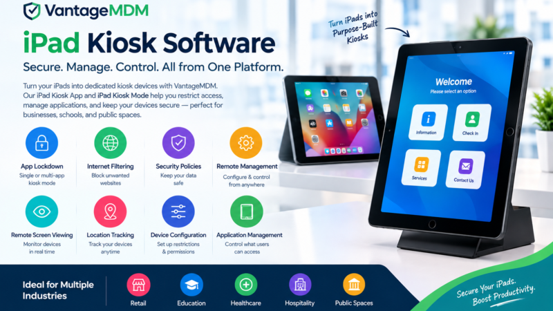 iPad Kiosk Software