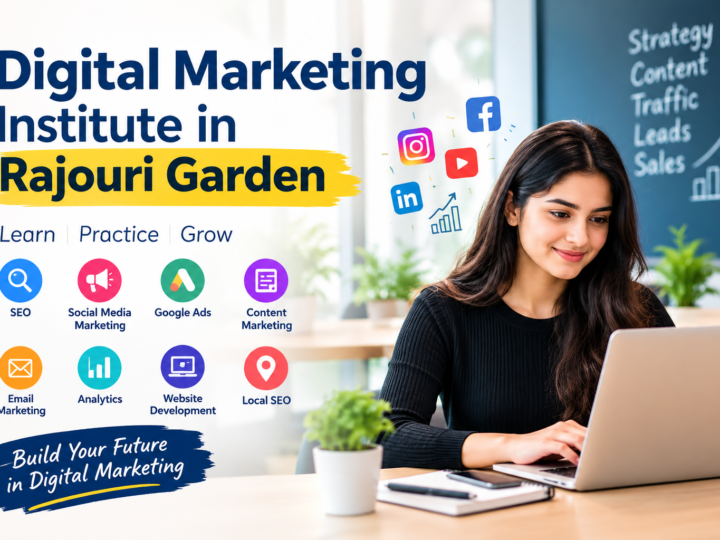 Top Digital Marketing Institute in Rajouri Garden