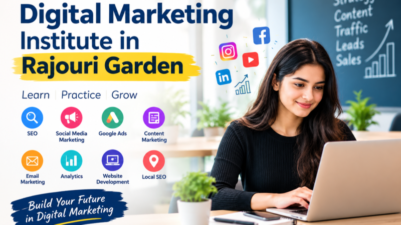 Top Digital Marketing Institute in Rajouri Garden