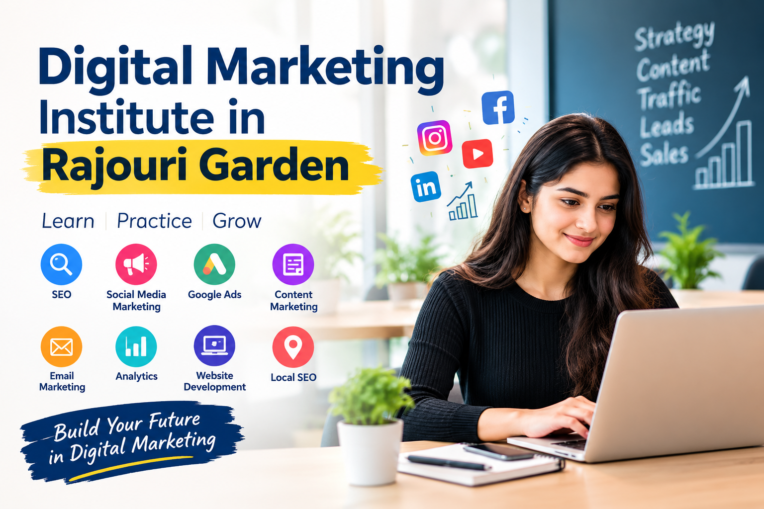 Top Digital Marketing Institute in Rajouri Garden