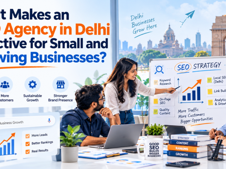 What Makes an SEO Agency in Delhi Effective for Small and Growing Businesses?