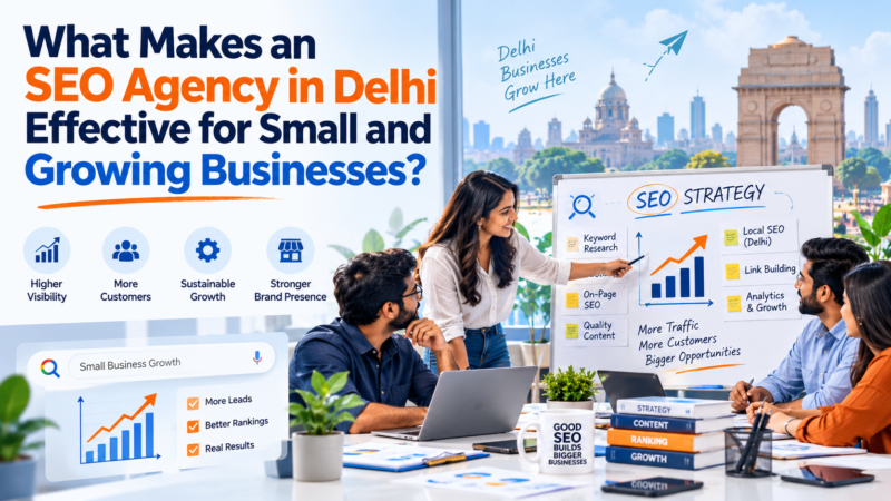 What Makes an SEO Agency in Delhi Effective for Small and Growing Businesses?