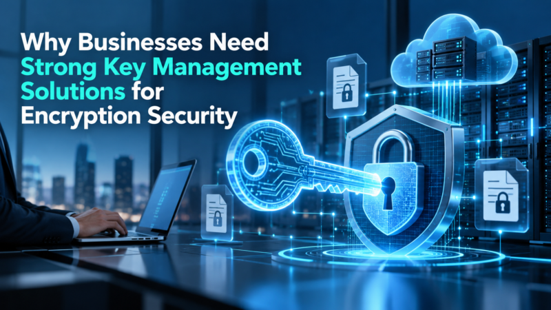 Why Businesses Need Strong Key Management Solutions for Encryption Security