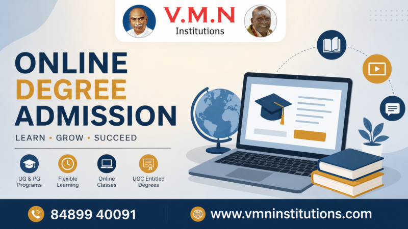 Best Online Degree Colleges in Tamil Nadu: A Student’s Guide