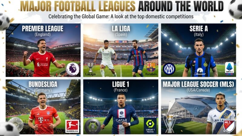 Major Football Leagues Around the World