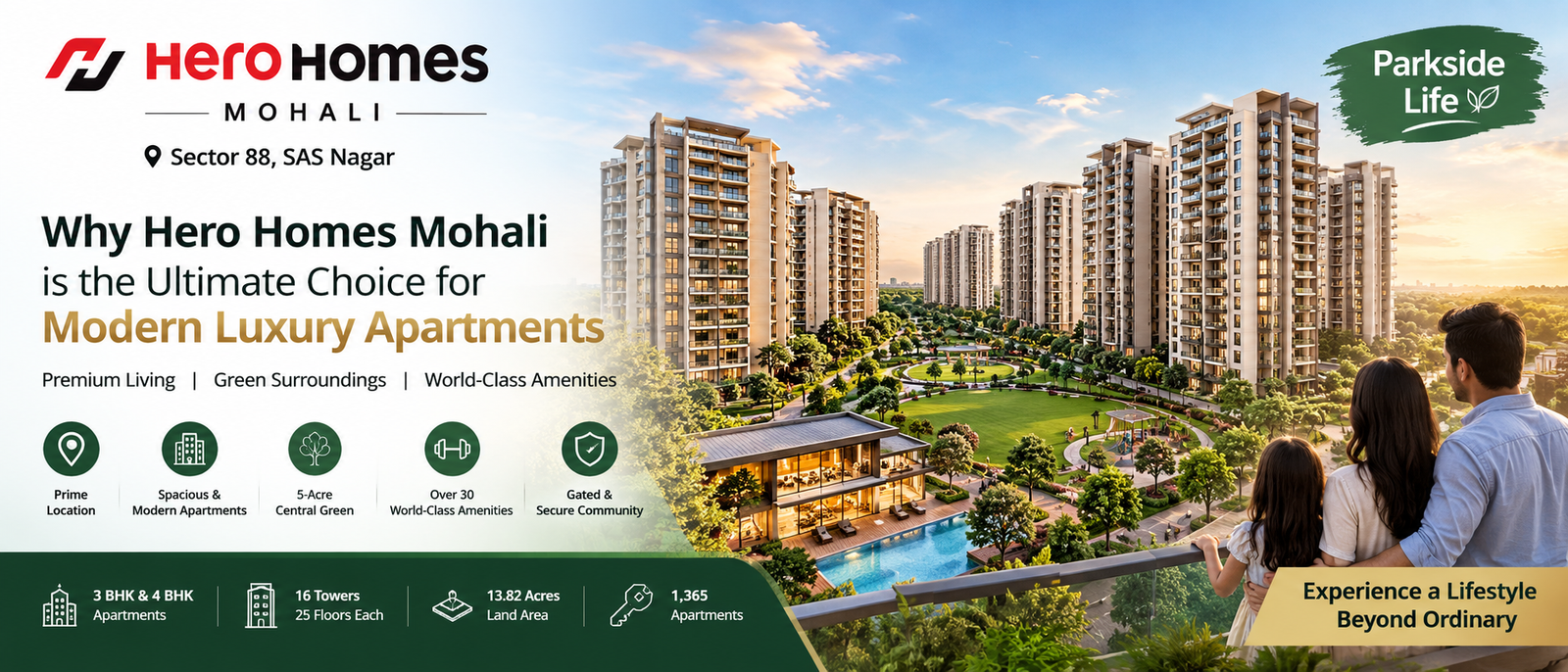 Why Hero Homes Mohali Is the Ultimate Choice for Modern Luxury Apartments