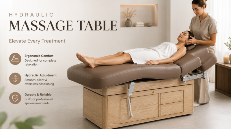 Hydraulic Massage Bed Selection Guide for Spa Treatment Rooms