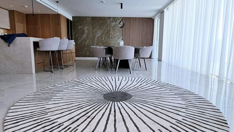 Round Carpet Dubai Stylish and Versatile Flooring for Modern Interiors