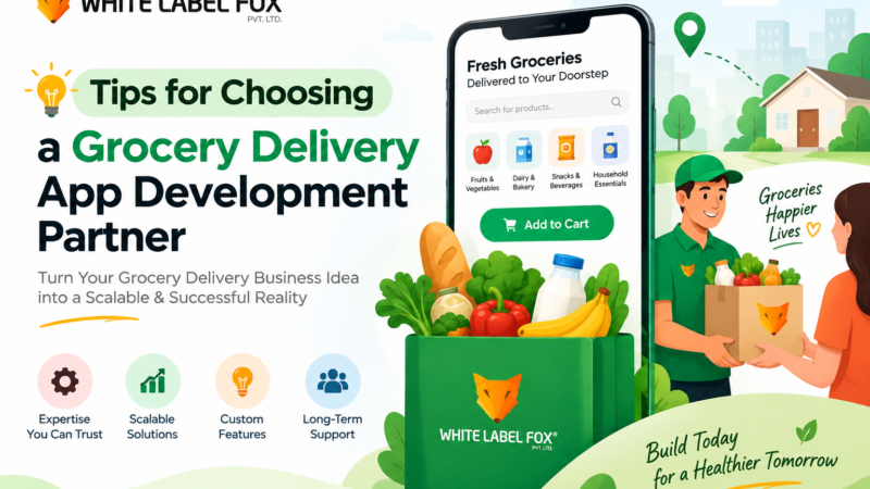 Tips for Choosing a Grocery Delivery App Development Partner