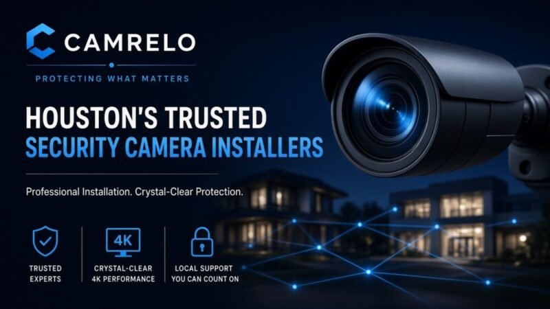 Home Security Camera Installation Services in Houston