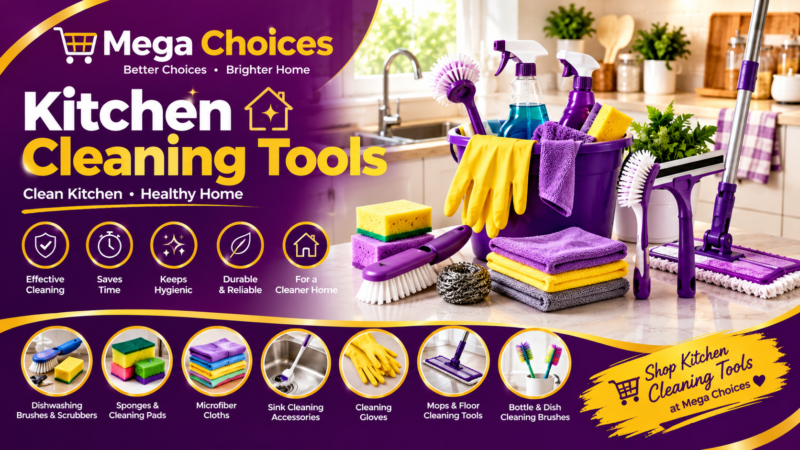 Essential Products for a Clean and Hygienic Kitchen