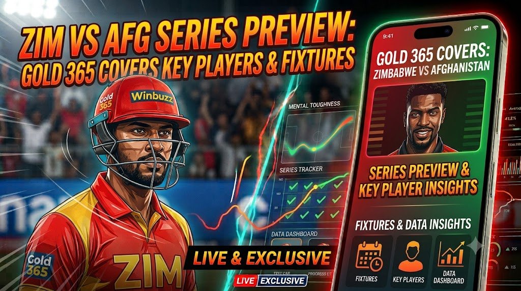 Zimbabwe vs Afghanistan Series Preview: Gold 365 Covers Key Players and Fixtures