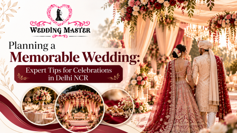 Planning a Memorable Wedding: Expert Tips for Celebrations in Delhi NCR
