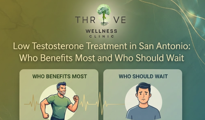 Low Testosterone Treatment in San Antonio: Who Benefits Most and Who Should Wait