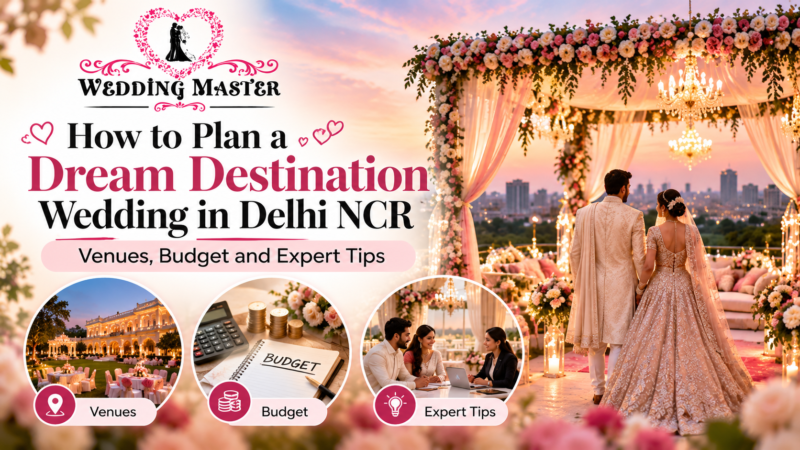 How to Plan a Dream Destination Wedding in Delhi NCR