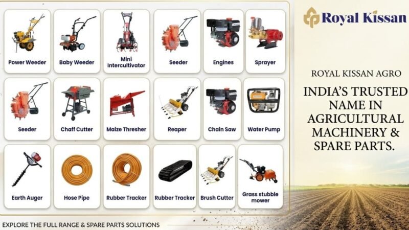 Agriculture Machinery Manufacturer: Supporting Modern Farming in India