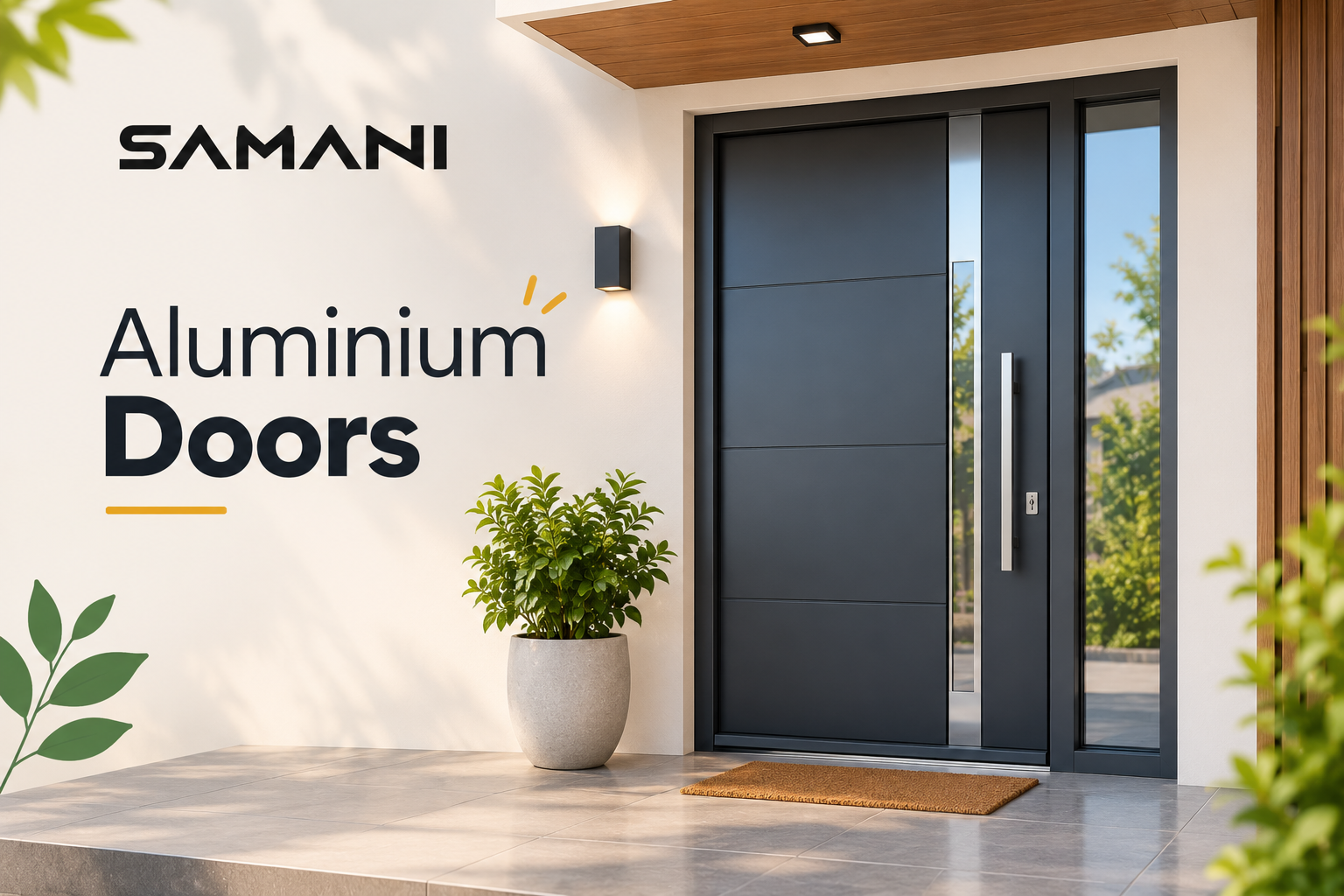Aluminium Doors Price in India (2026 Guide) — Per Sq Ft & Size-Wise Rates