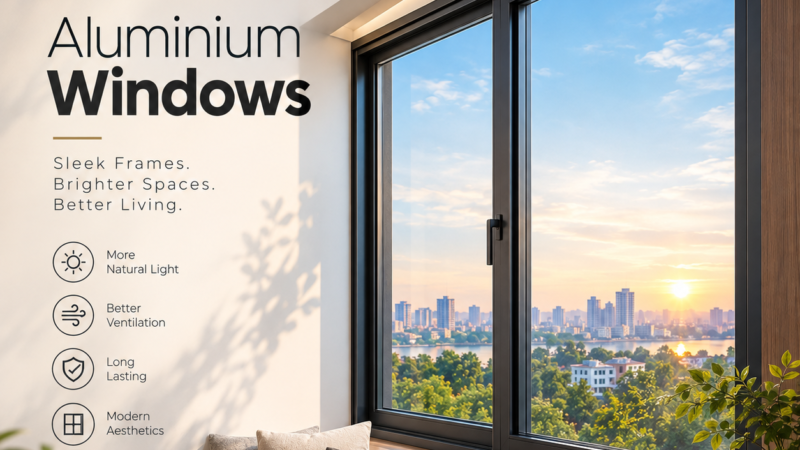 Aluminium Windows: The Perfect Blend of Style, Strength, and Modern Living