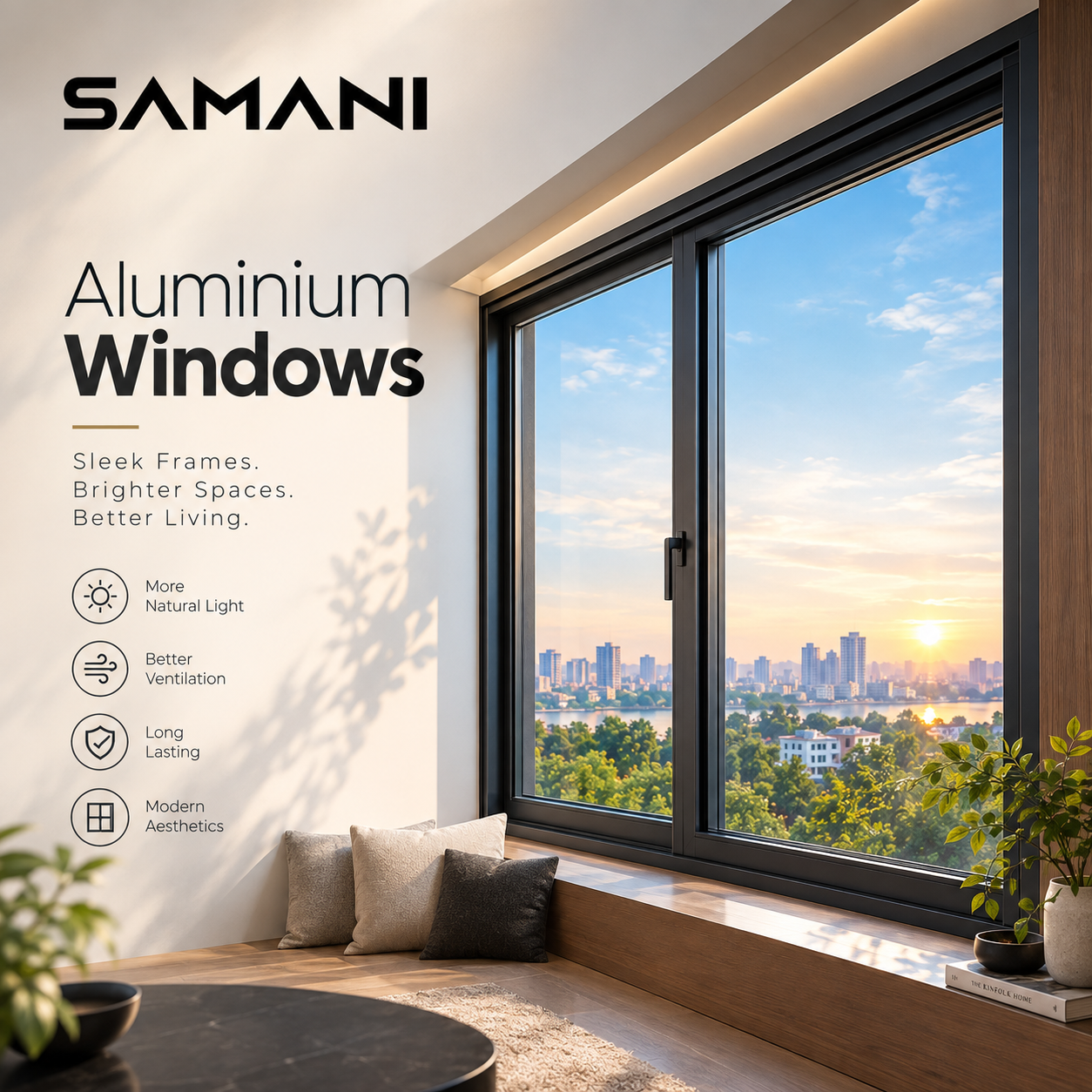 Aluminium Windows: The Perfect Blend of Style, Strength & Performance