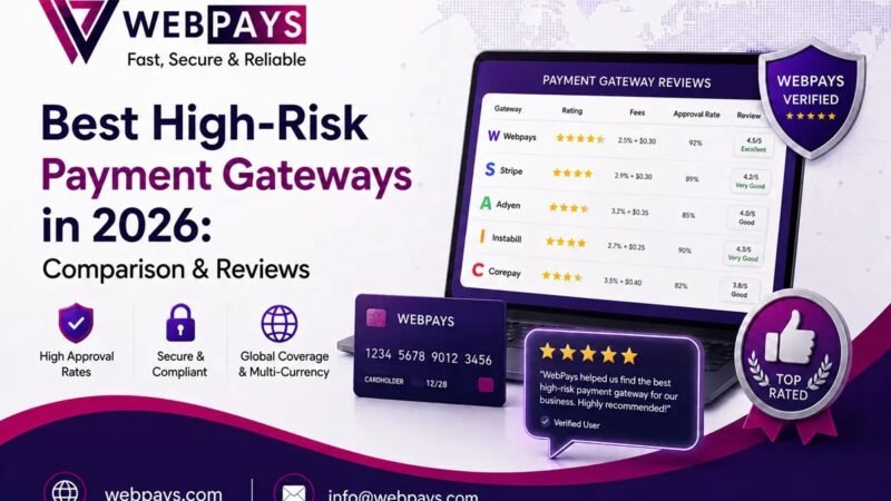 Best High-Risk Payment Gateways in 2026: Comparison & Reviews