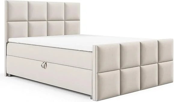Boxspringbett 140×200 mit Matratze: Komfort und stilvolles Schlafen im modernen Schlafzimmer