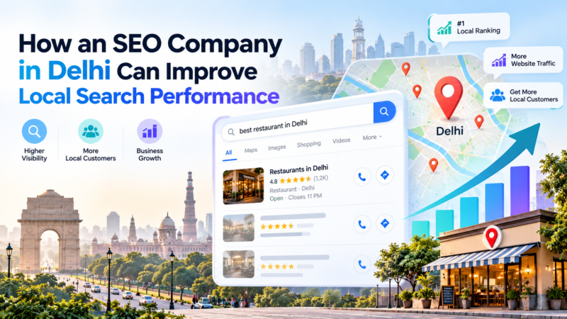 How SEO Services in Delhi Can Help Businesses Improve Their Local Search Presence