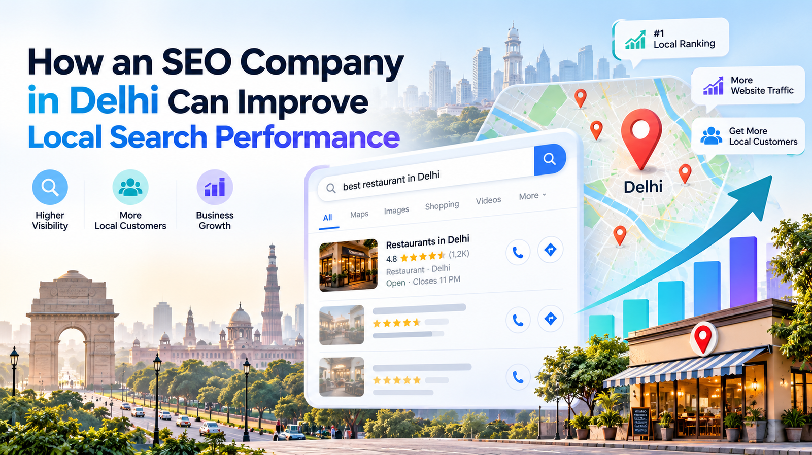 How SEO Services in Delhi Can Help Businesses Improve Their Local Search Presence