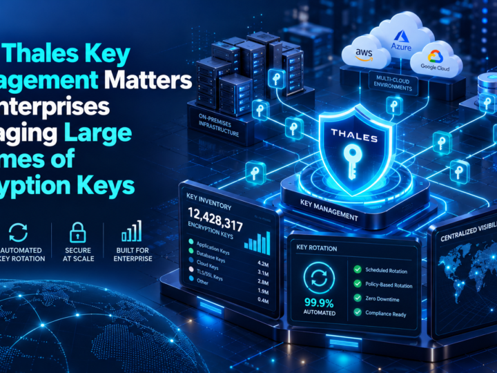 Why Thales Key Management Matters for Enterprises Managing Large Volumes of Encryption Keys