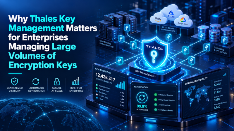 Why Thales Key Management Matters for Enterprises Managing Large Volumes of Encryption Keys