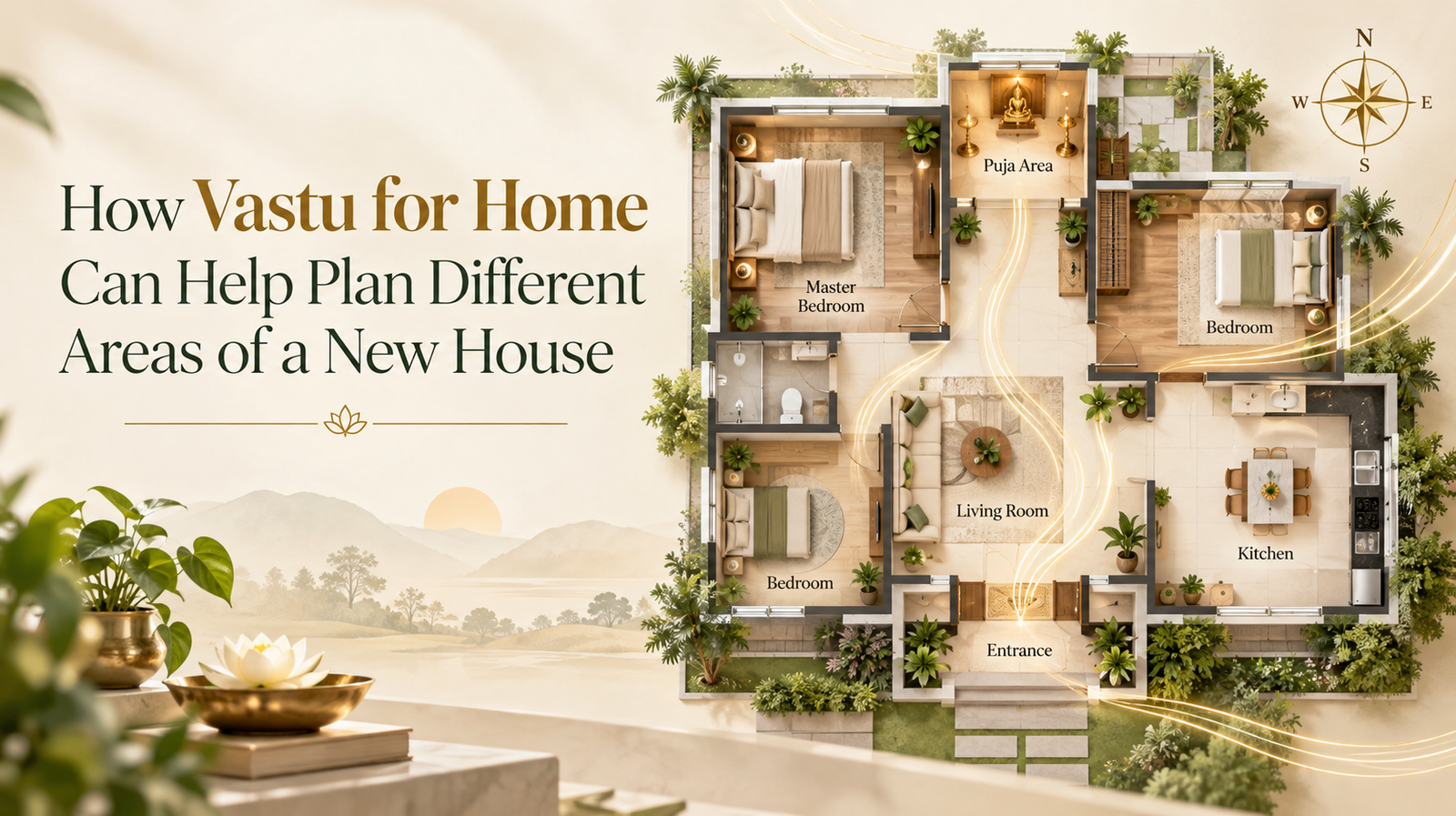 How Vastu for Home Can Help Plan Different Areas of a New House