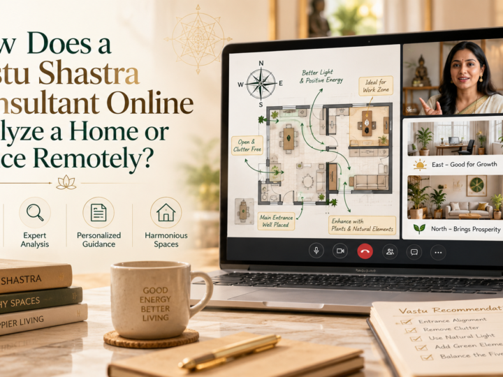 How Does a Vastu Shastra Consultant Online Analyze a Home or Office Remotely?