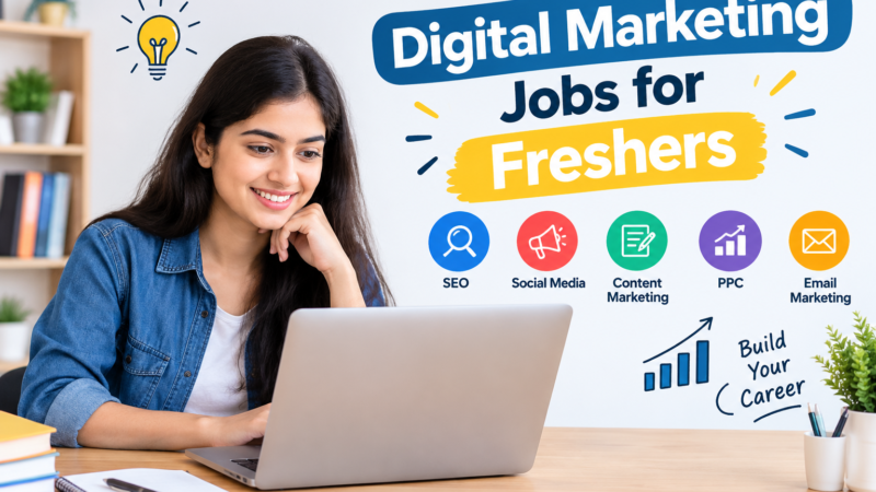 How to Find Digital Marketing Jobs for Freshers