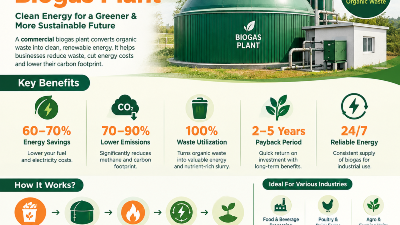 Commercial Biogas Plant Subsidy: Eligibility, Requirements & Application Guide