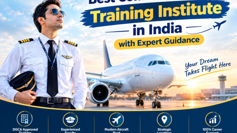 Best Commercial Pilot Training Institute in India with Expert Guidance