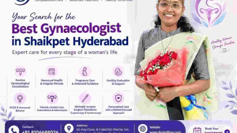 Best Gynaecologist in Shaikpet Hyderabad – Dr Vindhya Gemaraju
