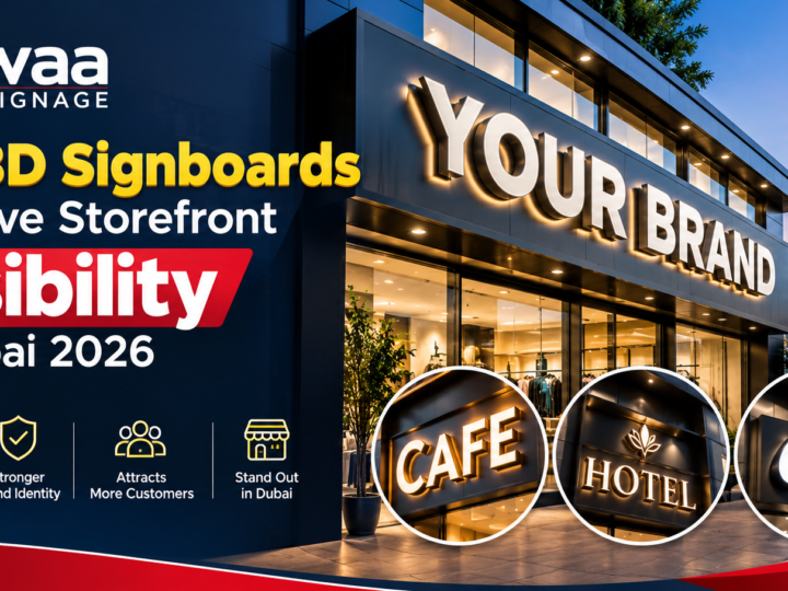 How a 3D Signboard Company in Dubai Creates Custom Signs 2026