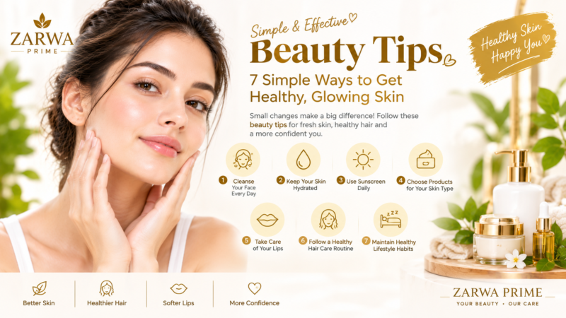 7 Simple Ways to Get Healthy, Glowing Skin