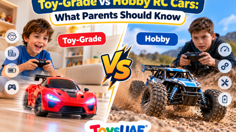 Toy-Grade vs Hobby RC Cars: What Parents Should Know