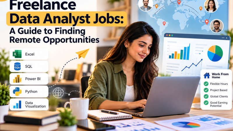 Freelance Data Analyst Jobs: How to Find Remote Projects and Get Started
