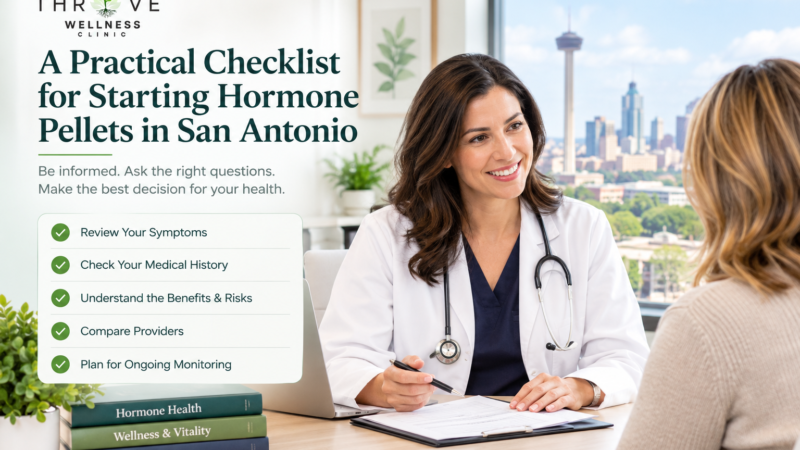 How to Prepare for Your First Natural Hormone Replacement Therapy Consultation in San Antonio