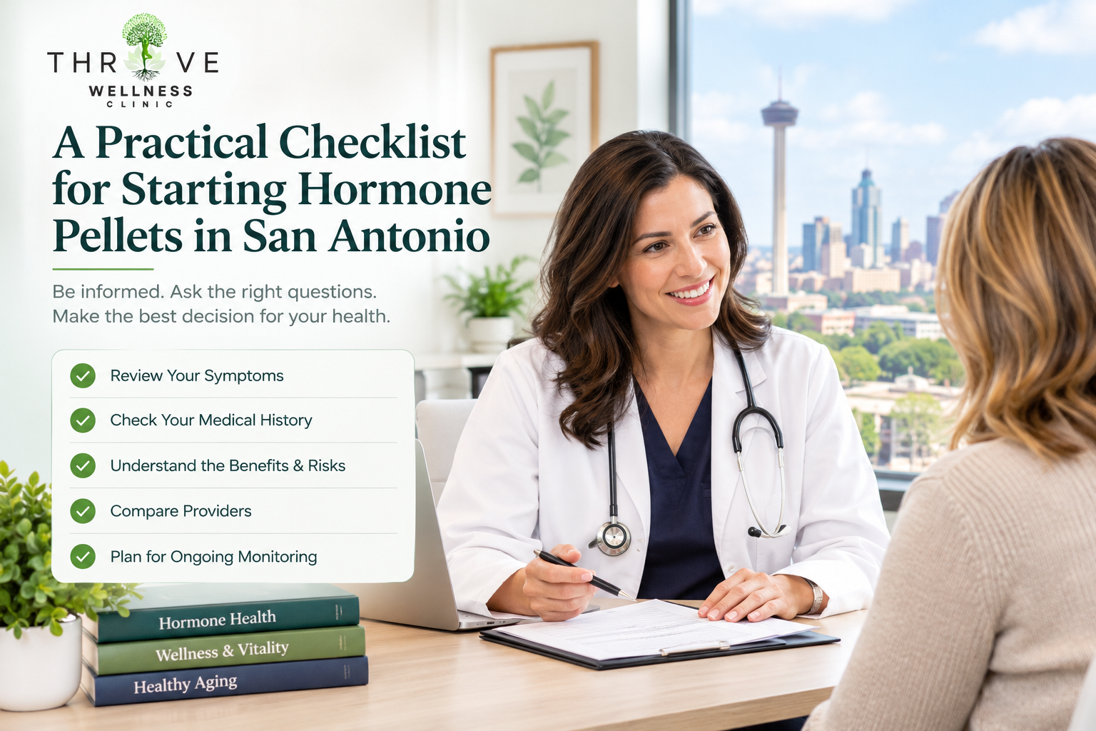How to Prepare for Your First Natural Hormone Replacement Therapy Consultation in San Antonio