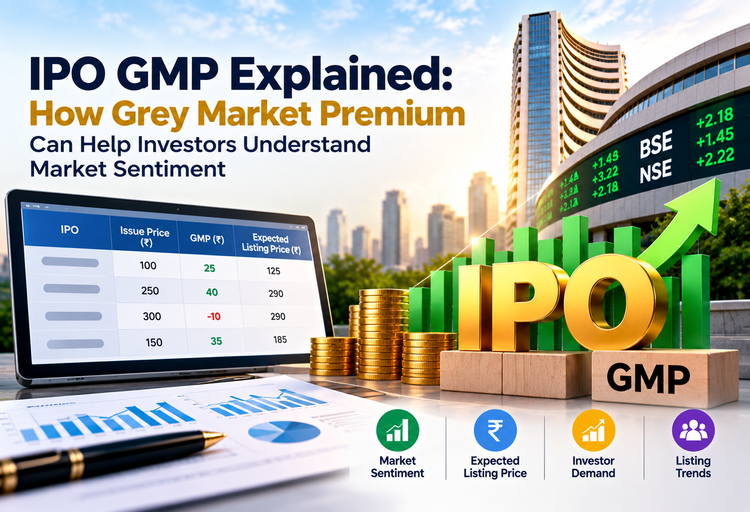 IPO GMP Explained: How Grey Market Premium Can Help Investors Understand Market Sentiment
